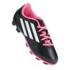 Adidas Conquisto Firm-ground Jr. Kids' Soccer Cleats, Girl's, Size: 4, Black