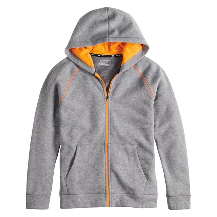Boys 8-20 Tek Gear&reg; Ultra-soft Full-zip Hoodie, Size: Xl(18/20), Oxford