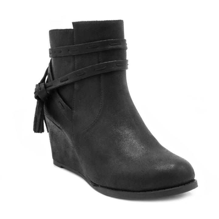 Rampage Harumi Women's Wedge Ankle Boots, Size: Medium (6.5), Oxford