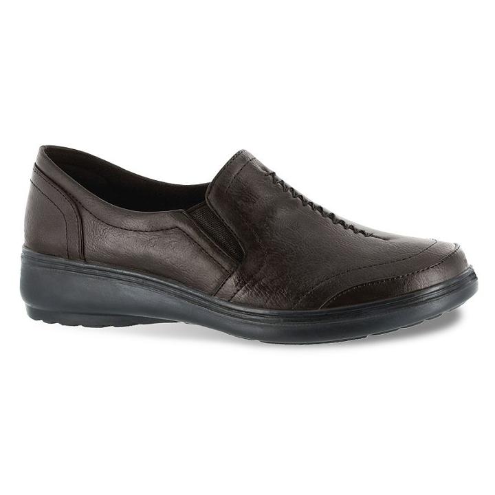 Easy Street Ultimate Comfort Women's Loafers, Size: 5.5 Med, Brown
