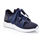 Henry Ferrera Women's Chic Fashion Sneakers, Size: Medium (6), Blue (navy)