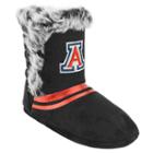 Women's Arizona Wildcats Mid-high Faux-fur Boots, Size: Small, Black