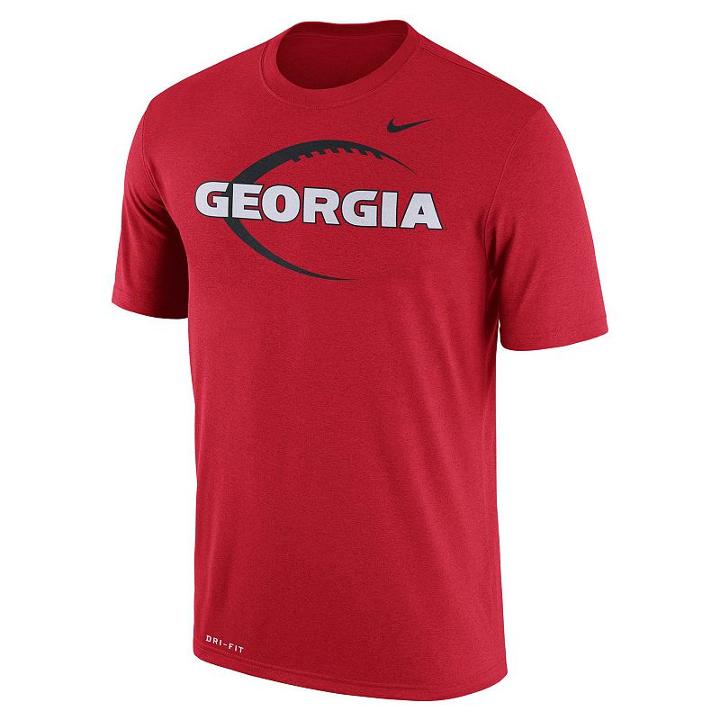 Men's Nike Georgia Bulldogs Legend Icon Dri-fit Tee, Size: Large, Red