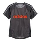 Boys 4-7x Adidas Graphic Training Tee, Size: 7x, Dark Grey