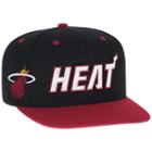 Men's Adidas Miami Heat Draft Snapback Cap, Multicolor
