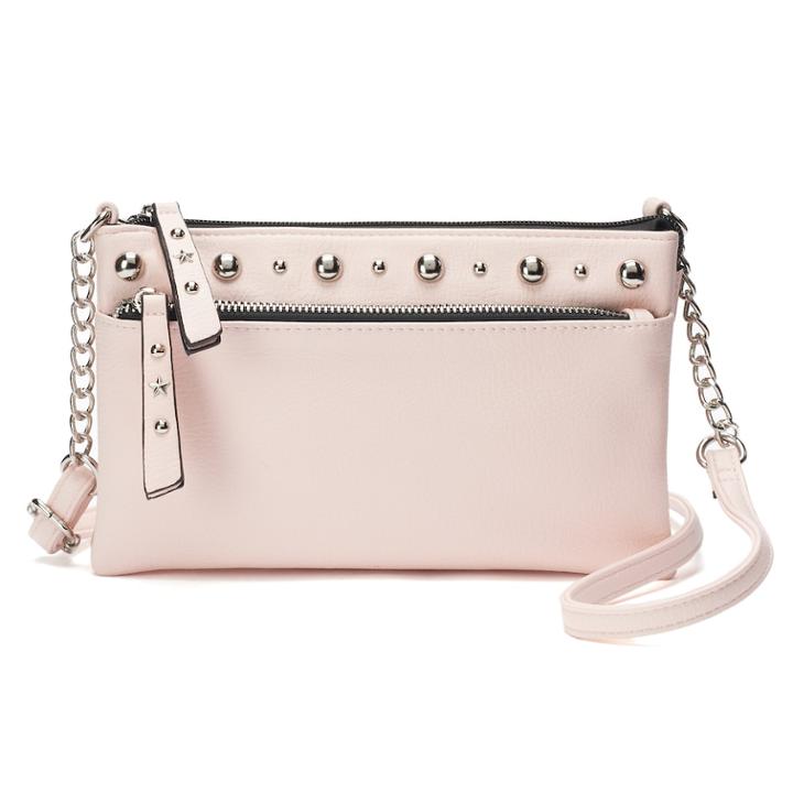 Candie's® Studded Crossbody Bag, Women's, Brt Pink