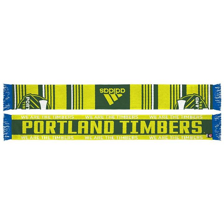 Adult Adidas Portland Timbers Team Slogan Scarf, Multicolor