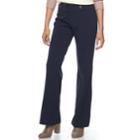 Juniors' Joe B Bootcut Dress Pants, Teens, Size: 11, Blue (navy)