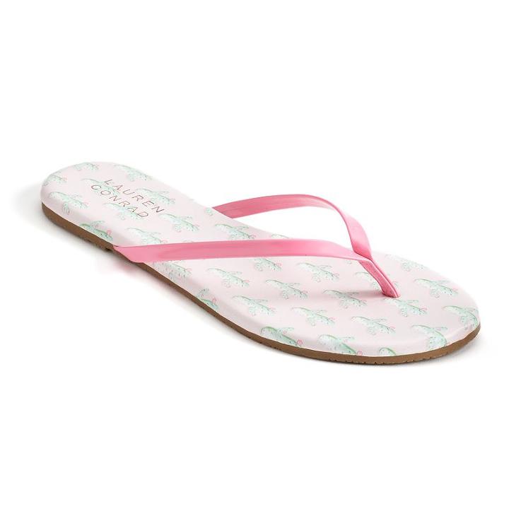Lc Lauren Conrad Pixii Women's Flip Flops, Size: 6, Multicolor