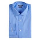 Big & Tall Croft & Barrow&reg; Regular-fit Easy-care Spread-collar Dress Shirt, Men's, Size: 18.5 38/9t, Blue