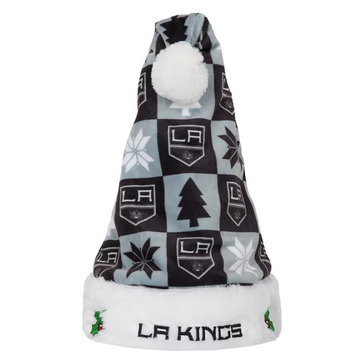 Foco Los Angeles Kings Christmas Santa Hat, Multicolor