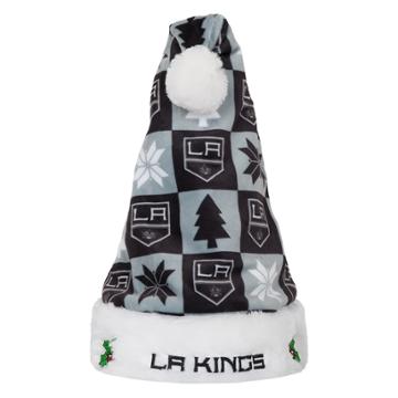 Foco Los Angeles Kings Christmas Santa Hat, Multicolor