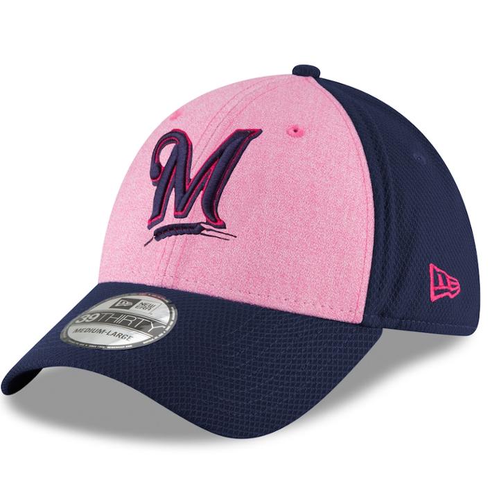 Men's New Era Milwaukee Brewers Mother's Day Cap, Size: S/m, Multicolor