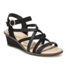 Dr. Scholl's Gemini Women's Sandals, Size: Medium (6), Black