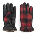 Men's Isotoner Woven Smartouch&reg; Gloves, Size: Medium, Brt Red