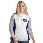 Women's New York Giants Tackle Me Quilted Vest, Size: Xl, White