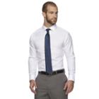 Men's Marc Anthony Slim-fit No-iron Dress Shirt, Size: 16.5-34/35, White