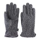 Women's Isotoner Smartdri Stretchy Fleece Gloves, Oxford