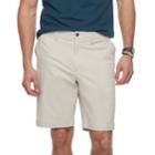 Big & Tall Sonoma Goods For Life&trade; Flexwear Modern-fit Stretch Flat-front Shorts, Men's, Size: 54, Lt Beige