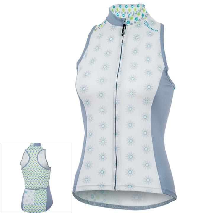 Women's Canari Ditsy Cycling Tank, Size: Medium, White