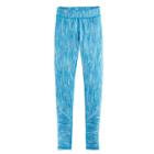 Girls 7-16 & Plus Size So&reg; High-rise Space-dyed Performance Leggings, Size: 18 1/2, Blue