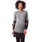Maternity Pip & Vine By Rosie Pope Mock-layer Sweaterdress, Women's, Size: Xl-mat, White Oth