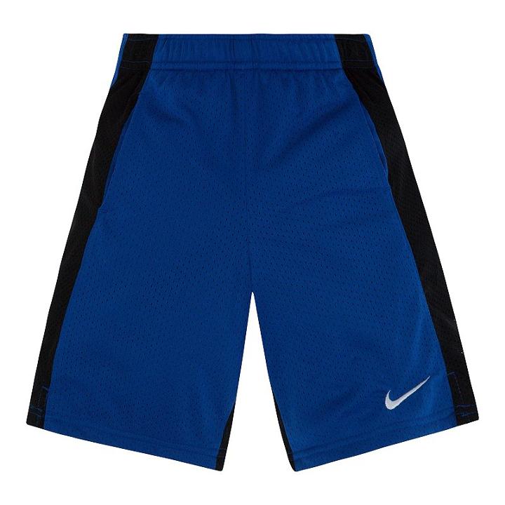 Boys 4-7 Nike Blue Basic Mesh Shorts, Size: 4, Med Blue