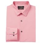 Men's Apt. 9&reg; Extra-slim Solid Stretch Dress Shirt, Size: 17.5 36/37, Light Pink