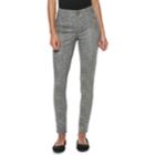 Juniors' Rewind Mid-rise Double Button Ponte Leggings, Teens, Size: Xl, Dark Grey