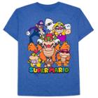 Boys 8-20 Super Mario Bros. Gang Tee, Size: Large, Blue Other
