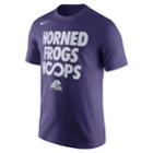 Men's Nike Tcu Horned Frogs Basketball Tee, Size: Xxl, Purple