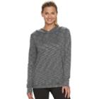 Women's Tek Gear&reg; Banded Bottom Hoodie, Size: Small, Med Grey