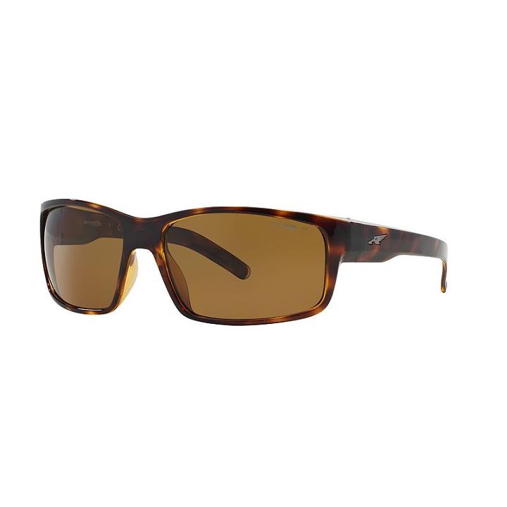 Arnette An4202 62mm Fastball Rectangle Polarized Sunglasses, Men's, White Oth