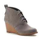 So&reg; Blog Women's Wedge Ankle Boots, Size: Medium (8.5), Grey