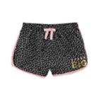 Girls 4-14 Carter's Louge Shorts, Size: 14, Black White