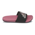 Adidas Adilette Cloudfoam Women's Slide Sandals, Size: 8, Black
