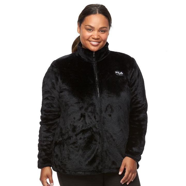 Plus Size Fila Sport&reg; Fleece Jacket, Women's, Size: 2xl, Oxford