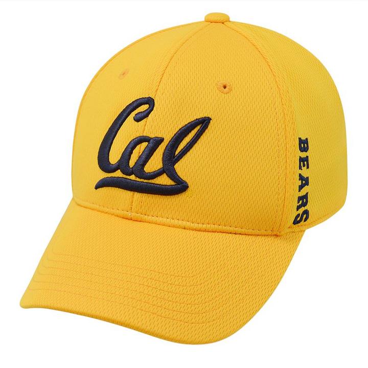 Adult Top Of The World Cal Golden Bears Booster One-fit Cap, Gold