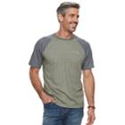 Men's Columbia Wildberry Omni-wick Raglan Tee, Size: Medium, Dark Green