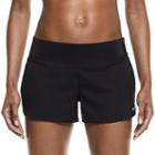 Women's Nike Core Solid Boardshort Bottoms, Size: Large, Black