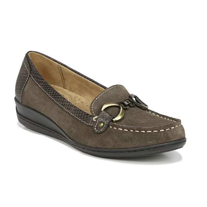 Naturalsoul By Naturalizer Wakefield Women's Loafers, Size: 5.5 Med, Dark Grey