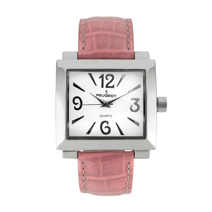 Peugeot Women's Leather Watch - 706pk, Pink