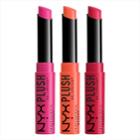 Nyx Professional Makeup Plush Gel Lipstick Set 2, Multicolor
