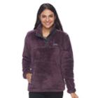 Plus Size Columbia Double Springs Fleece Pullover Sweatshirt, Women's, Size: 1xl, Purple