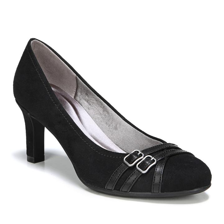 Lifestride Velocity Mickie Women's High Heels, Size: Medium (6), Black