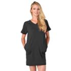 Women's Soybu Havana Yoga Dress, Size: Medium, Black