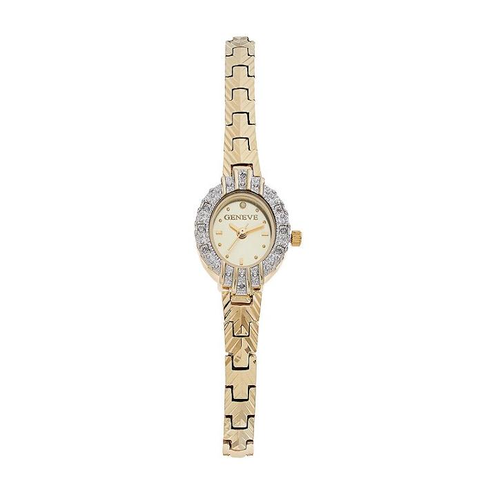 Women's Geneve Diamond Watch, Yellow