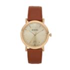 Bulova Men's Classic Leather Watch - 97b135, Size: Medium, Brown