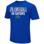 Men's Campus Heritage Florida Gators Camo Wordmark Tee, Size: Medium, Dark Blue