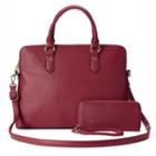 Deluxity Avery Satchel With Wallet, Women's, Red Other